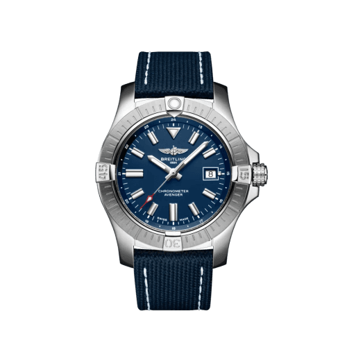 Avenger Automatic 43 Stainless Steel / Blue / Military / Pin