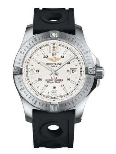 Breitling Breitling Colt Quartz Stratus Silver / Rubber