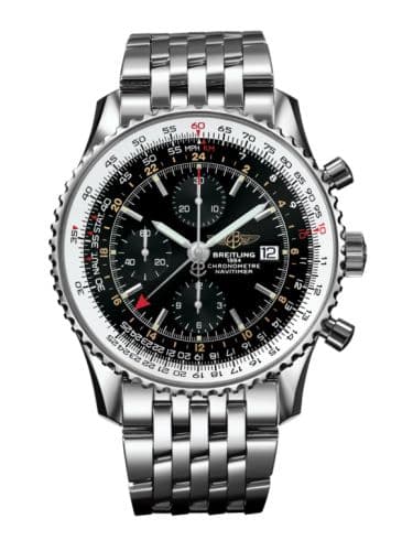 Breitling Breitling Navitimer World Stainless Steel / Black / Bracelet