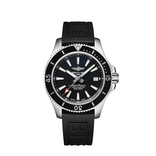 Breitling Breitling Superocean 42 Stainless Steel / Black / Rubber - Folding / Japan