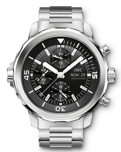 IWC IWC Aquatimer Chronograph Stainless Steel / Black / Bracelet