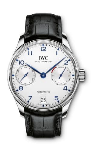 IWC IWC Portugieser Automatic 5007 Stainless Steel / Silver - Blue Numerals