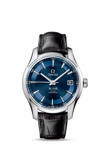 Omega Omega De Ville Hour Vision Co-Axial Stainless Steel / Blue / Orbis