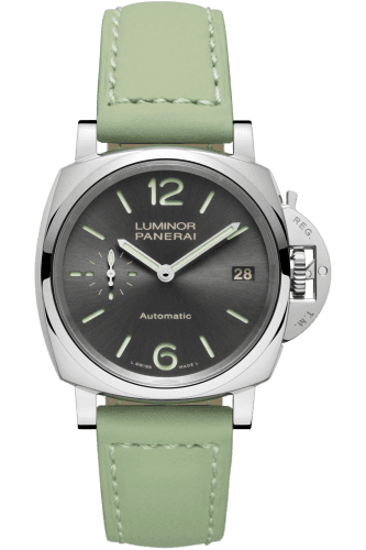 Luminor Due 38 Automatic Stainless Steel / Grey
