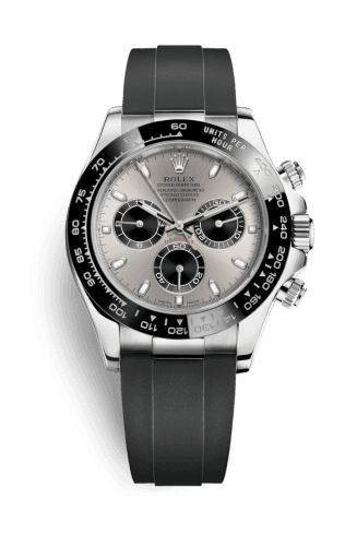 Cosmograph Daytona White Gold / Cerachrom / Silver / Oysterflex