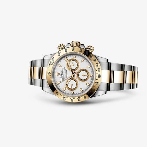 Rolex Rolex Cosmograph Daytona Rolesor / White