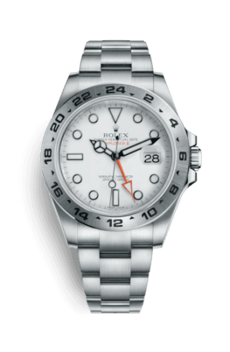 Explorer II Stainless Steel / White