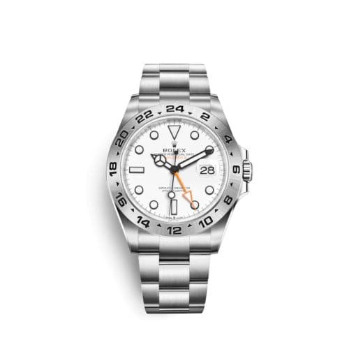 Explorer II Stainless Steel / White