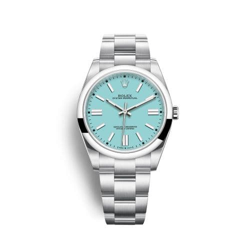 Rolex Rolex Oyster Perpetual 41 Stainless Steel / Turquoise