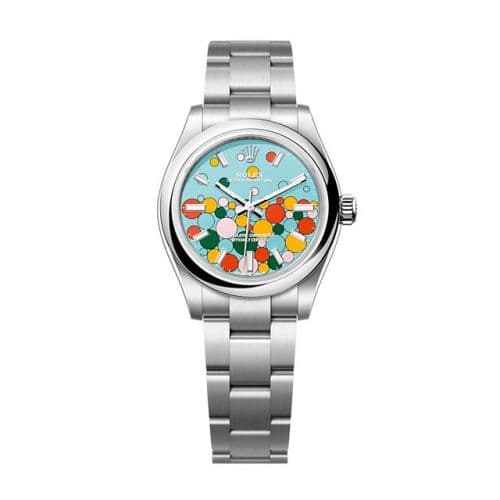 Rolex Rolex Oyster Perpetual 31 Stainless Steel / Turquoise Celebration