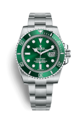 Submariner Date Stainless Steel / Green / Cerachom