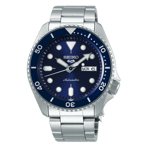 Seiko Seiko 5 Sports Sports Style Stainless Steel / Blue / Bracelet