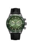Fifty Fathoms Fifty Fathoms Bathyscaphe Flyback Chronograph Black Ceramic / Green / Canvas