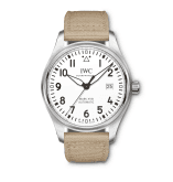 IWC Pilot's Watch Mark XVIII Silver / Canvas