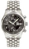 IWC Pilot's Watch Spitfire Chronograph Stainless Steel / Black / English / Bracelet