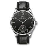 IWC Portuguese Hand-Wound Black