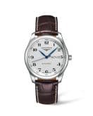 Longines Longines Master Collection 38.5 Day Date Stainless Steel / Silver-Arabic / Alligator