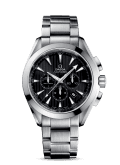 Omega Seamaster Aqua Terra 150M Co-Axial 44 Chronograph Stainless Steel / Black / Bracelet