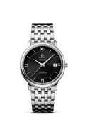 Omega De Ville Prestige Co-Axial 36.8 Stainless Steel / Black / Bracelet
