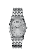 Omega De Ville Prestige Automatic 31.2 Tonneau Stainless Steel / Silver / Bracelet