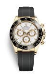 Rolex Cosmograph Daytona Yellow Gold / Cerachrom / White / Oysterflex