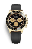 Rolex Cosmograph Daytona Yellow Gold / Cerachrom / Black / Oysterflex
