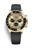 Rolex Cosmograph Daytona Yellow Gold / Cerachrom / Champagne / Oysterflex