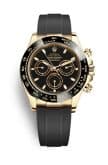 Rolex Cosmograph Daytona Yellow Gold / Cerachrom / Black / Oysterflex
