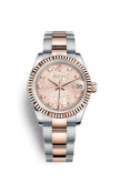 Rolex Datejust 31 Rolesor Everose Fluted / Oyster / Pink Computer