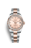 Rolex Datejust 31 Rolesor Everose Fluted / Oyster / Pink Diamond