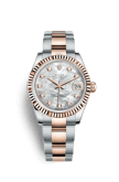 Rolex Datejust 31 Rolesor Everose Fluted / Oyster / MOP