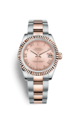 Rolex Datejust 31 Rolesor Everose Fluted / Oyster / Pink Roman