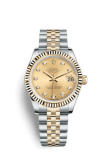 Rolex Datejust 31 Rolesor Yellow Fluted / Jubilee / Champagne Diamond