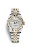 Rolex Datejust 31 Rolesor Yellow Fluted / Jubilee / MOP Roman