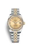 Rolex Datejust 31 Rolesor Yellow Fluted / Jubilee / Champagne Roman