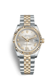 Rolex Datejust 31 Rolesor Yellow Fluted / Jubilee / Silver Roman