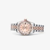 Rolex Lady-Datejust 26 Rolesor Everose Fluted Pink Jubilee