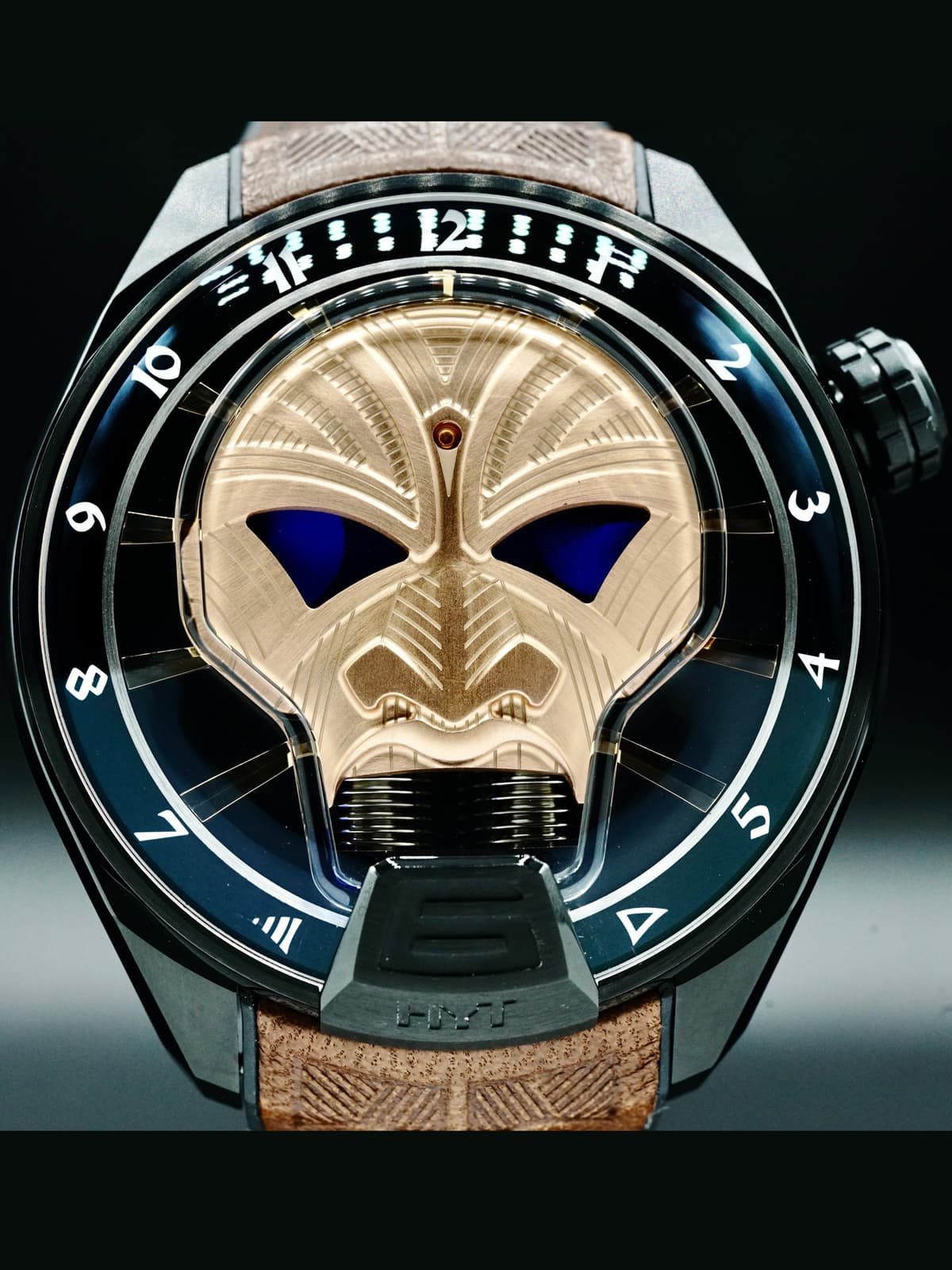 FS: HYT Skull Bronze Rich Time 151-TD-81-BF-RA