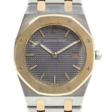 Audemars Piguet Royal Oak Date Boys Quartz Watch SS WG 56175SA Bat... GZl1h38v
