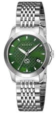 Gucci G-Timeless YA1264108 Men’s Swiss Quartz Stainless Steel Green Dial 38mm