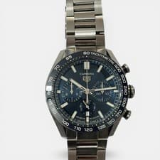 Tag Heuer Carrera 02 Chronograph Blue Dial Full Set CBN2A1A.BA0643 CBN2A1A.BA064