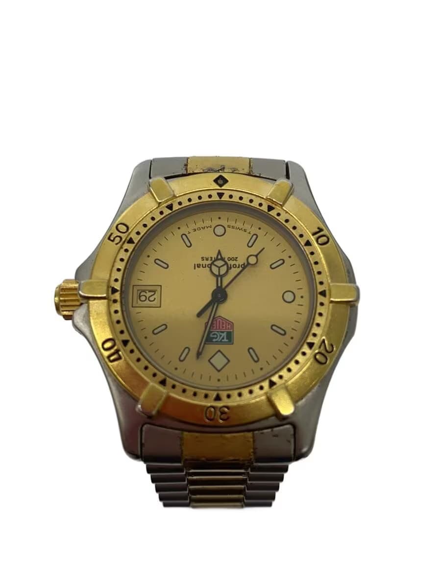 TAGHeuer Quartz Watch Analog Stainless GLD 964.013F 2