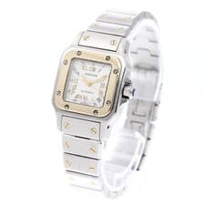 CARTIER SANTOS GALBÉ SM W20045C4 24mm SS/YG Automatic Date #C104