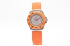TAG Heuer Formula 1 373.513 Orange Dial Quartz Watch Men's Vintage