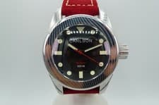 CARLSON RONIN 500M DAMASCUS STEEL DIVER SWISS ETA 2824 47MM VDB KAVENTSMANN