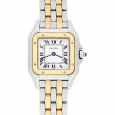 Cartier Panthère W25029b6 Ladies 18k Yellow Gold And Stainless Steel Quartz