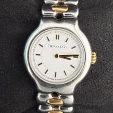 Tiffany & Co Tissot L0112 Ladies Watch K18YG Wrist 15cm