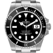 Rolex Submariner Date Steel Ceramic Bezel Black Dial Mens Watch 116610 Box Card