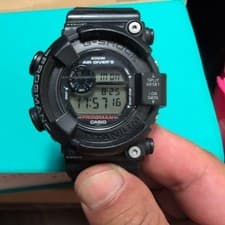 G-SHOCK Frogman Digital Dive Watch 200m Water Resistant Black Used G407