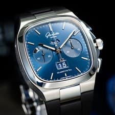 Glashütte Original Seventies Chronograph Panorama Date B & P 1-37-02-08-02-63